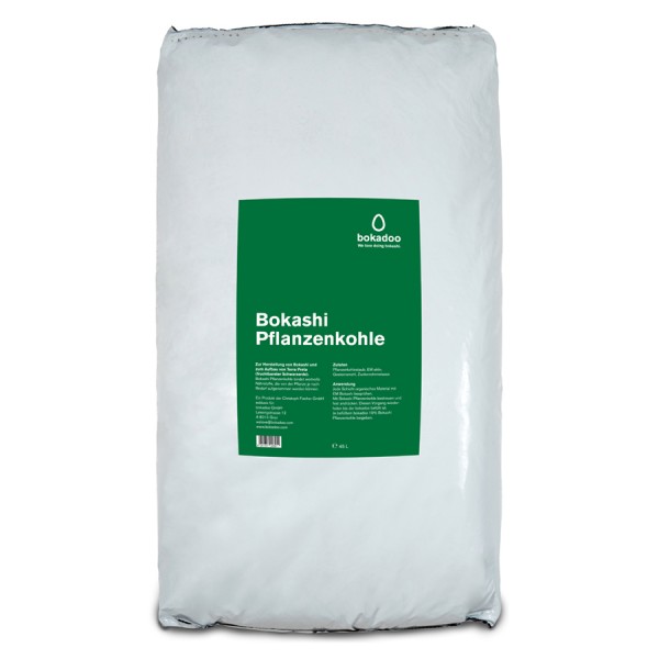 Bokashi Pflanzenkohle 45 Liter